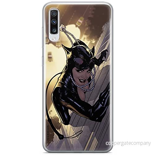 ERT GROUP mobiltelefonfodral för Samsung A70 originalt och officiellt licensierat DC mönster Catwoman 006 optimalt anpassad till formen på mobiltelefonen, fodral tillverkad av TPU plast 5902980670813