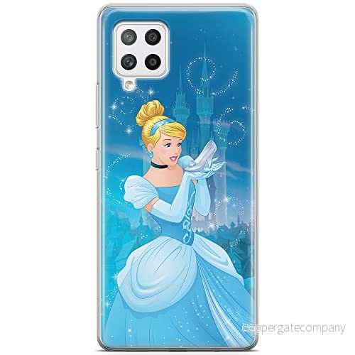 ERT GROUP mobiltelefonfodral för Samsung A42 5G originalt och officiellt licensierat Disney mönster Cindrella 001 optimalt anpassad till formen på mobiltelefonen, fodral tillverkad av TPU plast 5903040252017