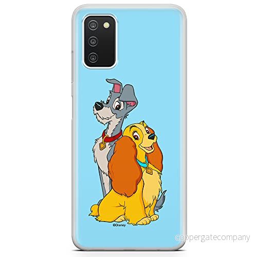 ERT GROUP mobiltelefonfodral för Samsung A03S originalt och officiellt licensierat Disney mönster Lady and the Tramp 003 optimalt anpassad till formen på mobiltelefonen, fodral tillverkad av TPU plast 5905131153357