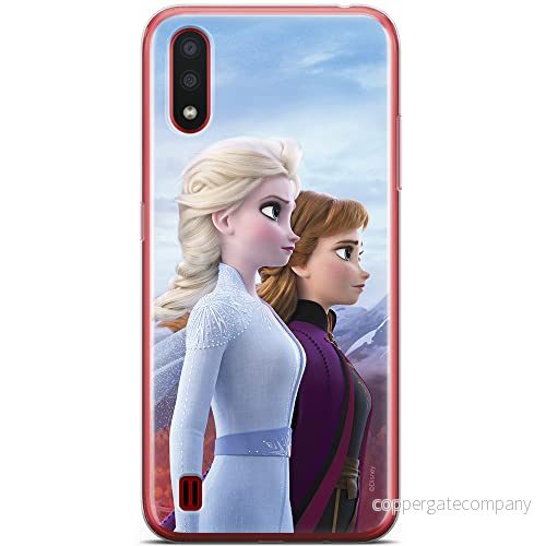 ERT GROUP mobiltelefonfodral för Samsung A01 originalt och officiellt licensierat Disney mönster Frozen 007 optimalt anpassad till formen på mobiltelefonen, fodral tillverkad av TPU plast 5904805429996