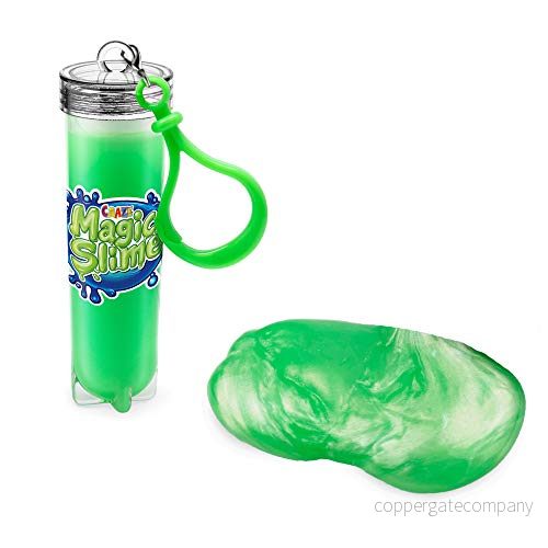 CRAZE Magic slime nyckelring med för barn party present 25 ml 23723, 6 färgvarianter tillgängliga, medium 4059779023723