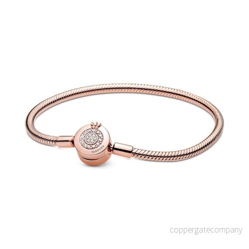 Pandora Icons armband med ormkedja och T stång i sterling silver, 16 5700302886962
