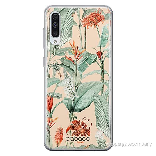 ERT GROUP mobiltelefonfodral för Samsung A50/ A50s/ A30s originalt och officiellt licensierat Babaco mönster Flowers 048 optimalt anpassad till formen på mobiltelefonen, fodral tillverkad av TPU plast 5905131338013