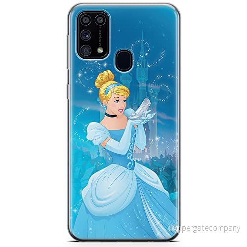 ERT GROUP mobiltelefonfodral för Samsung M31 originalt och officiellt licensierat Disney mönster Cindrella 001 optimalt anpassad till formen på mobiltelefonen, fodral tillverkad av TPU plast 5904805480515