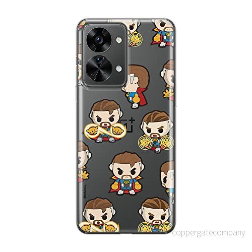 ERT GROUP mobiltelefonfodral för Oneplus NORD 2T 5G originalt och officiellt licensierat Marvel mönster Dr Strange 001 optimalt anpassad till formen på mobiltelefonen, gedeeltelijk transparant 5905511272647