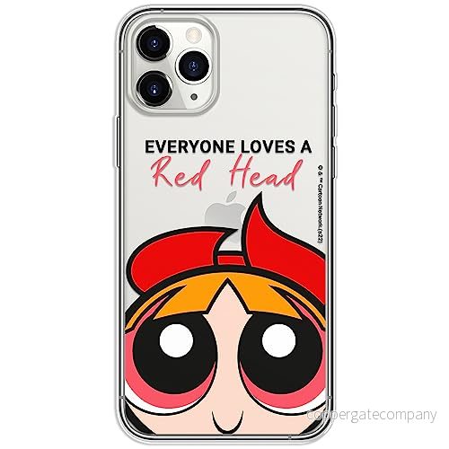 ERT GROUP mobiltelefonfodral för Iphone 11 PRO MAX originalt och officiellt licensierat The Powerpuff Girls mönster 011, gedeeltelijk transparant 5905511960902
