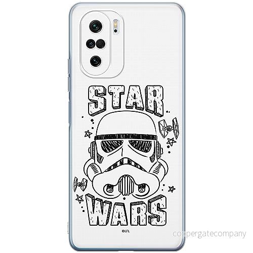 ERT GROUP mobiltelefonfodral för Xiaomi MI 11i/ REDMI K40/K40 PRO/POCO F3/ F3 PRO originalt och officiellt licensierat Star Wars mönster Stormtrooper 013, fodral tillverkad av TPU plast 5905511884208