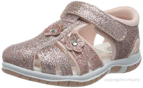 Chicco, Flora stängd tå sandal, Justerbara sandaler Flickor, Reste Sig, 25 8051182062166