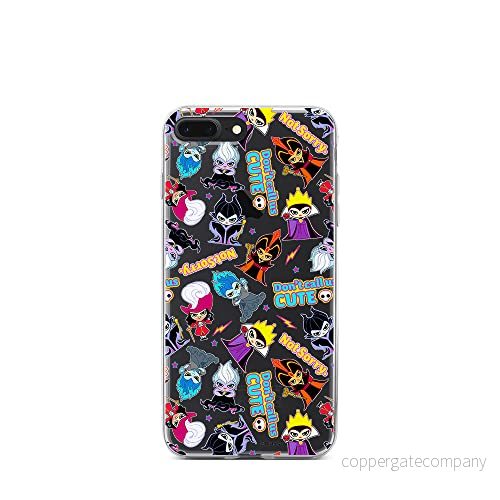ERT GROUP mobiltelefonfodral för Iphone 7 PLUS/ 8 PLUS originalt och officiellt licensierat Disney mönster Villains 008 optimalt anpassad till formen på mobiltelefonen, gedeeltelijk transparant 5905131389527