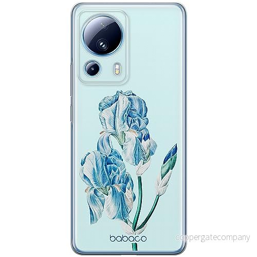 ERT GROUP mobiltelefonfodral för Xiaomi 13 LITE/CIVI 2 originalt och officiellt licensierat Babaco mönster Flowers 025 optimalt anpassad till formen på mobiltelefonen, fodral tillverkad av TPU plast 5905511926939