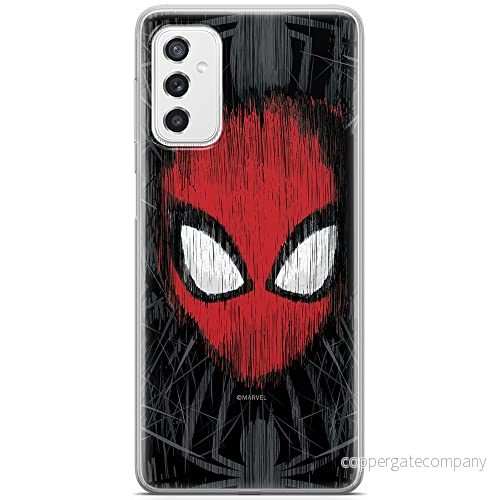 ERT GROUP mobiltelefonfodral för Samsung M52 5G originalt och officiellt licensierat Marvel mönster Spider Man 002 optimalt anpassad till formen på mobiltelefonen, fodral tillverkad av TPU plast 5904805488283