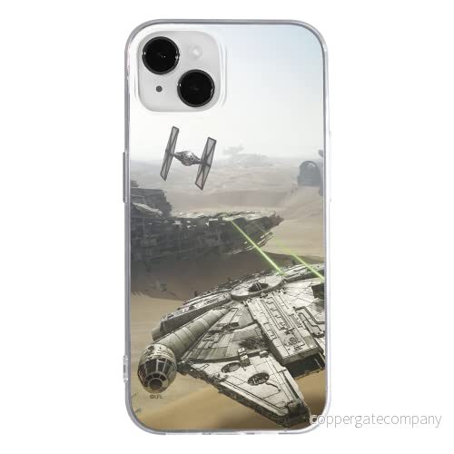 ERT GROUP mobiltelefonfodral för Apple Iphone 14 PLUS originalt och officiellt licensierat Star Wars mönster 008 anpassad till formen på mobiltelefonen, fodral tillverkad av TPU plast 5905131899248