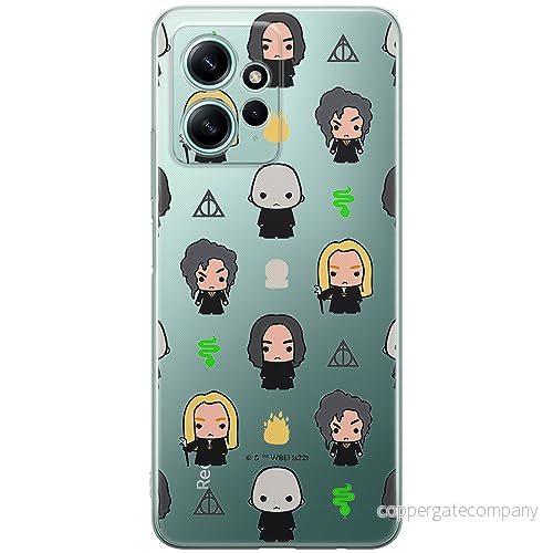 ERT GROUP mobiltelefonfodral för Xiaomi REDMI NOTE 12 4G originalt och officiellt licensierat Harry Potter mönster 246 optimalt anpassad till formen på mobiltelefonen, gedeeltelijk transparant 5905511948528