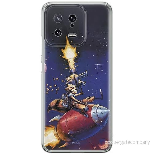 ERT GROUP mobiltelefonfodral för Xiaomi 13 originalt och officiellt licensierat Marvel mönster Rocket 007 optimalt anpassad till formen på mobiltelefonen, fodral tillverkad av TPU plast 5905511899097