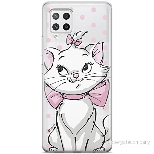 ERT GROUP mobiltelefonfodral för Samsung A42 5G originalt och officiellt licensierat Disney mönster Marie 002 optimalt anpassad till formen på mobiltelefonen, gedeeltelijk transparant 5903040252185