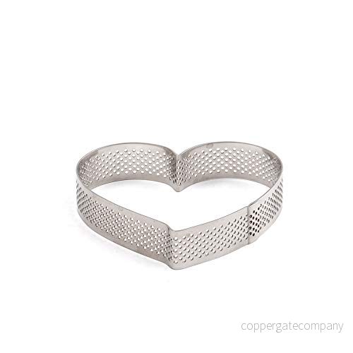 Decora 0064085 Stainless Steel Micro Perforated Heart Shape 10 X 9 2 H Cm 8024622071516