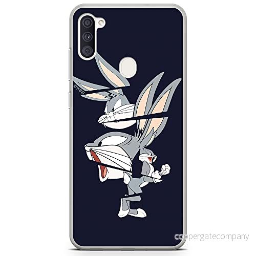 ERT GROUP mobiltelefonfodral för Samsung A11 / M11 originalt och officiellt licensierat Looney Tunes mönster Bugs 008 optimalt anpassad till formen på mobiltelefonen, fodral tillverkad av TPU plast 5903040489932