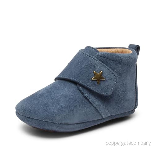 bisgaard Unisex barn baby Star First Walker Shoe, blå, 22 EU 5715243153820