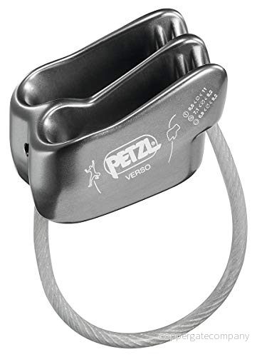 Petzl Belay Device Verso Grey 3342540825949