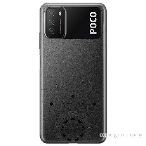 ERT GROUP mobiltelefonfodral för Xiaomi REDMI 9T/ POCO M3 originalt och officiellt licensierat Babaco mönster Mandalas 008 optimalt anpassad till formen på mobiltelefonen, gedeeltelijk transparant 5904805852473