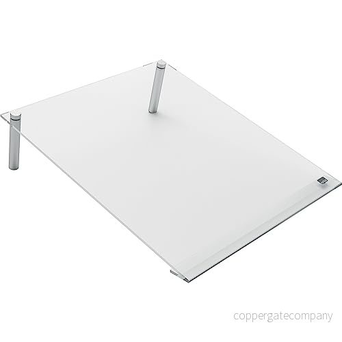 Nobo Transparent akryl mini whiteboard vinklad skrivbordsnotebad A4 5028252621021