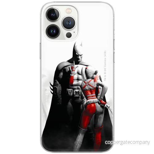 ERT GROUP mobiltelefonfodral för Samsung S10 originalt och officiellt licensierat DC mönster Batman 012 Vit optimalt anpassad till formen på mobiltelefonen, fodral tillverkad av TPU plast 5903537437170