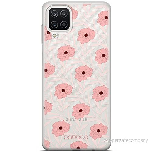ERT GROUP mobiltelefonfodral för Samsung A12 / M12 originalt och officiellt licensierat Babaco mönster Flowers 017 optimalt anpassad till formen på mobiltelefonen, gedeeltelijk transparant 5903932630176
