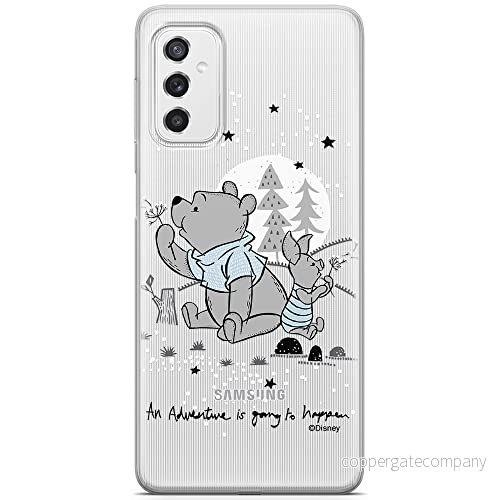 ERT GROUP mobiltelefonfodral för Samsung M52 5G originalt och officiellt licensierat Disney mönster Winnie the Pooh and friends 008 anpassad till formen på mobiltelefonen, gedeeltelijk transparant 5904805486098