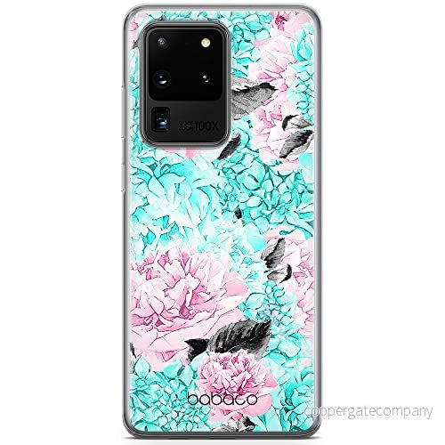 ERT GROUP Mobiltelefonskal för Samsung S20 Ultra original och officiellt licensierad Babaco mönster blommor 003 perfekt anpassad till mobiltelefonens form, TPU fodral 5904805378515