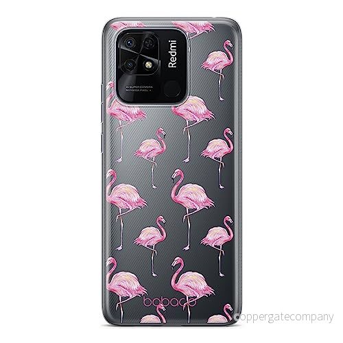 ERT GROUP mobiltelefonfodral för Xiaomi REDMI 10C originalt och officiellt licensierat Babaco mönster Flamingo 005 optimalt anpassad till formen på mobiltelefonen, gedeeltelijk transparant 5905511540067