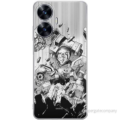 ERT GROUP mobiltelefonfodral för Realme C55 originalt och officiellt licensierat Marvel mönster Iron Man 018 optimalt anpassad till formen på mobiltelefonen, fodral tillverkad av TPU plast 5905511876098