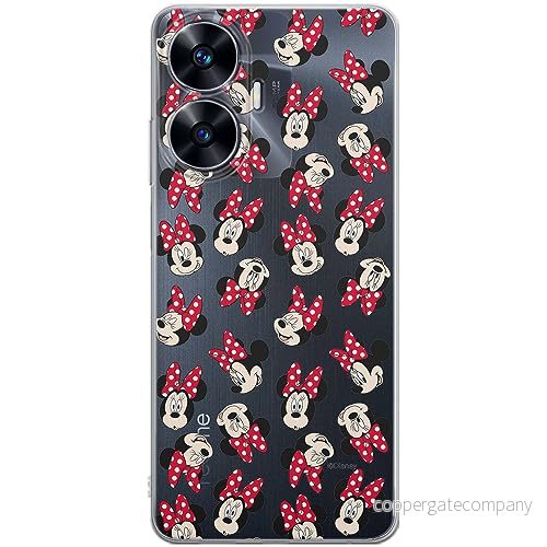 ERT GROUP mobiltelefonfodral för Realme C55 originalt och officiellt licensierat Disney mönster Minnie 001 optimalt anpassad till formen på mobiltelefonen, gedeeltelijk transparant 5905511863739