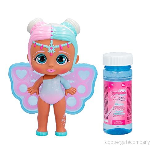 BLOOPIES Magic Bubbles Clodett, fe docka, för sprutning av vatten och magiska bubblor med sina vingar, vattenlek pojkar flickor 8421134087866