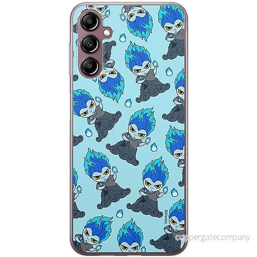 ERT GROUP mobiltelefonfodral för Samsung A14 4G/5G originalt och officiellt licensierat Disney mönster Hades 002 optimalt anpassad till formen på mobiltelefonen, fodral tillverkad av TPU plast 5905511829643