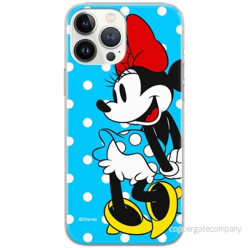 ERT GROUP mobiltelefonfodral för Apple Iphone 6 PLUS originalt och officiellt licensierat Disney mönster Minnie 034 Vit optimalt anpassad till formen på mobiltelefonen, fodral tillverkad av TPU plast 5902980570939