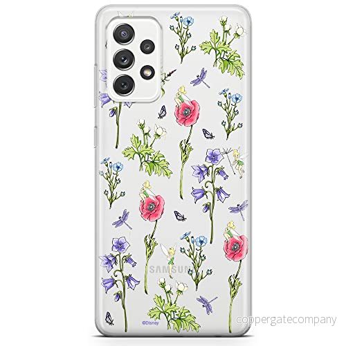 ERT GROUP mobiltelefonfodral för Samsung A73 5G originalt och officiellt licensierat Disney mönster Tinker Bell 004 optimalt anpassad till formen på mobiltelefonen, fodral tillverkad av TPU plast 5904805659478