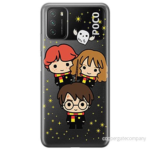 ERT GROUP mobiltelefonfodral för Xiaomi REDMI 9T/ POCO M3 originalt och officiellt licensierat Harry Potter mönster 239 optimalt anpassad till formen på mobiltelefonen, gedeeltelijk transparant 5905131622723