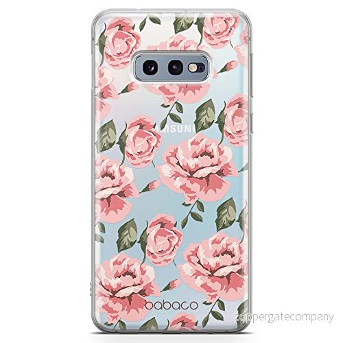 ERT GROUP mobiltelefonfodral för Samsung S10e originalt och officiellt licensierat Babaco mönster Flowers 013 optimalt anpassad till formen på mobiltelefonen, gedeeltelijk transparant 5903932610871