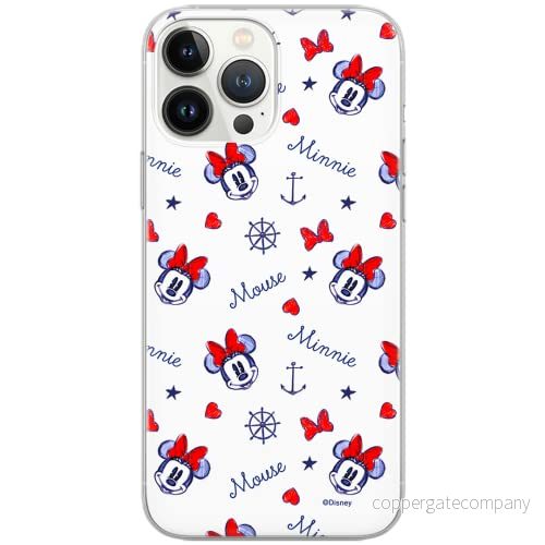 ERT GROUP mobiltelefonfodral för Samsung F62 / M62 originalt och officiellt licensierat Disney mönster Minnie 007 optimalt anpassad till formen på mobiltelefonen, fodral tillverkad av TPU plast 5904805525315