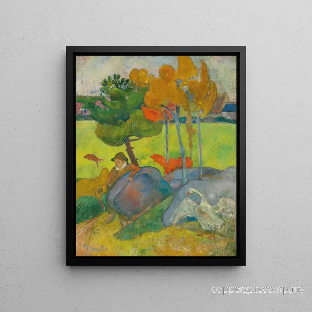 Målning Petit Breton, Loïe – Paul Gauguin | Konsttryck Målning Petit Breton, Loïe – Paul Gauguin | Konsttryck