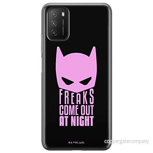 ERT GROUP mobiltelefonfodral för Xiaomi REDMI 9T/ POCO M3 originalt och officiellt licensierat DC mönster Batman 052 optimalt anpassad till formen på mobiltelefonen, fodral tillverkad av TPU plast 5905131546678