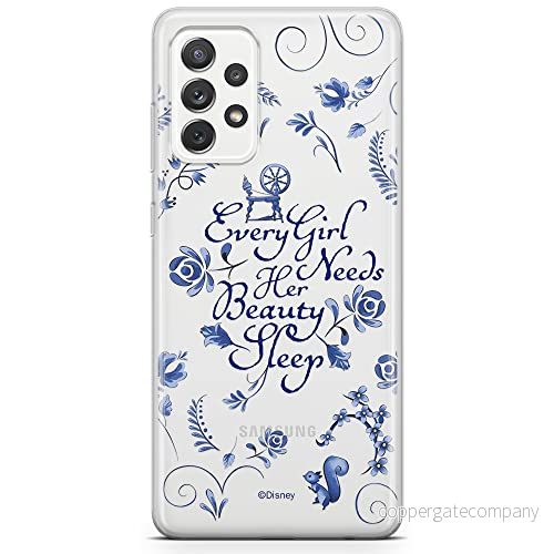 ERT GROUP mobiltelefonfodral för Samsung A73 5G originalt och officiellt licensierat Disney mönster Aurora 002 optimalt anpassad till formen på mobiltelefonen, gedeeltelijk transparant 5904805520297