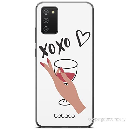 ERT GROUP mobiltelefonfodral för Samsung A02S originalt och officiellt licensierat Babaco mönster XOXO 001 optimalt anpassad till formen på mobiltelefonen, gedeeltelijk transparant 5904805047398