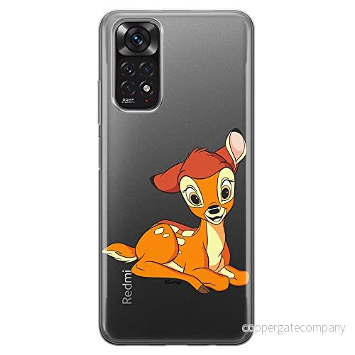 ERT GROUP mobiltelefonfodral för Xiaomi REDMI 10 originalt och officiellt licensierat Disney mönster Bambi 016 anpassad till formen på mobiltelefonen, gedeeltelijk transparant 5905131166395