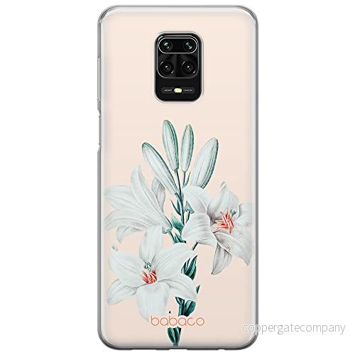 ERT GROUP mobiltelefonfodral för Xiaomi REDMI NOTE 9 PRO/ 9S originalt och officiellt licensierat Babaco mönster Flowers 039 anpassad till formen på mobiltelefonen, fodral tillverkad av TPU plast 5905131306043