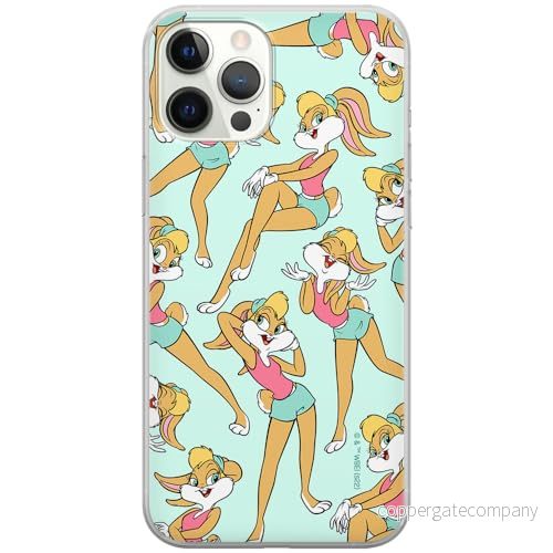 ERT GROUP mobiltelefonfodral för Iphone 12 PRO MAX originalt och officiellt licensierat Looney Tunes mönster Lola 003 optimalt anpassad till formen på mobiltelefonen, fodral tillverkad av TPU plast 5905511640828
