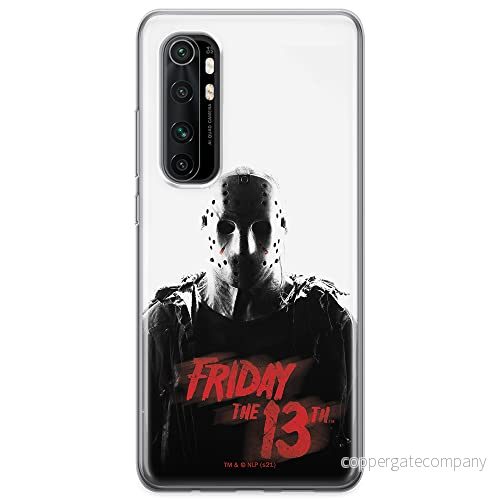 ERT GROUP mobiltelefonfodral för Xiaomi MI NOTE 10 Lite originalt och officiellt licensierat Horror mönster Friday the 13th 014 anpassad till formen på mobiltelefonen, fodral tillverkad av TPU plast 5905511113117