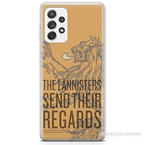ERT GROUP mobiltelefonfodral för Samsung A73 5G originalt och officiellt licensierat Game od Thrones mönster of 014 anpassad till formen på mobiltelefonen, fodral tillverkad av TPU plast 5904805523144