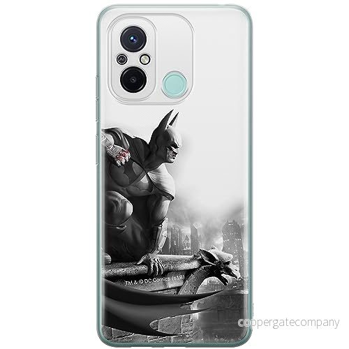 ERT GROUP mobiltelefonfodral för Xiaomi REDMI 12C/ 11A originalt och officiellt licensierat DC mönster Batman 017 optimalt anpassad till formen på mobiltelefonen, fodral tillverkad av TPU plast 5905511854812