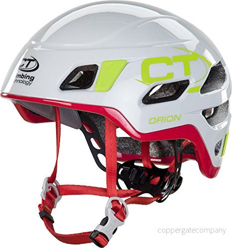 Climbing Technology Orion herrhjälm, män, 6X94207AD1CTSTD, vit/röd, L/XL 8056734838121